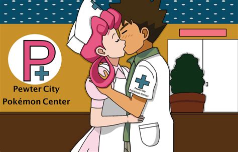 pokemon brock x nurse joy.